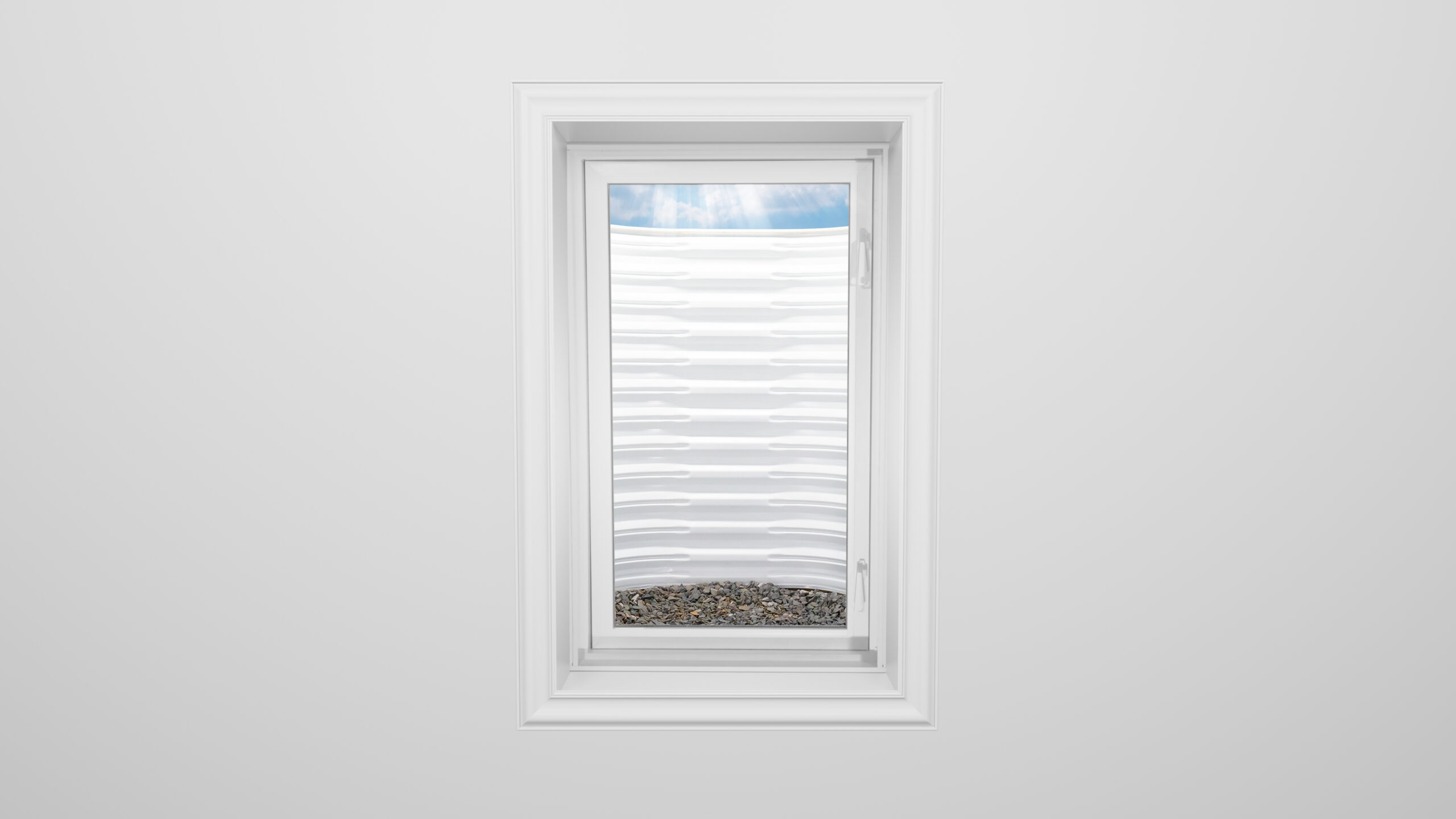 Egress Pros Classic window well style product photography