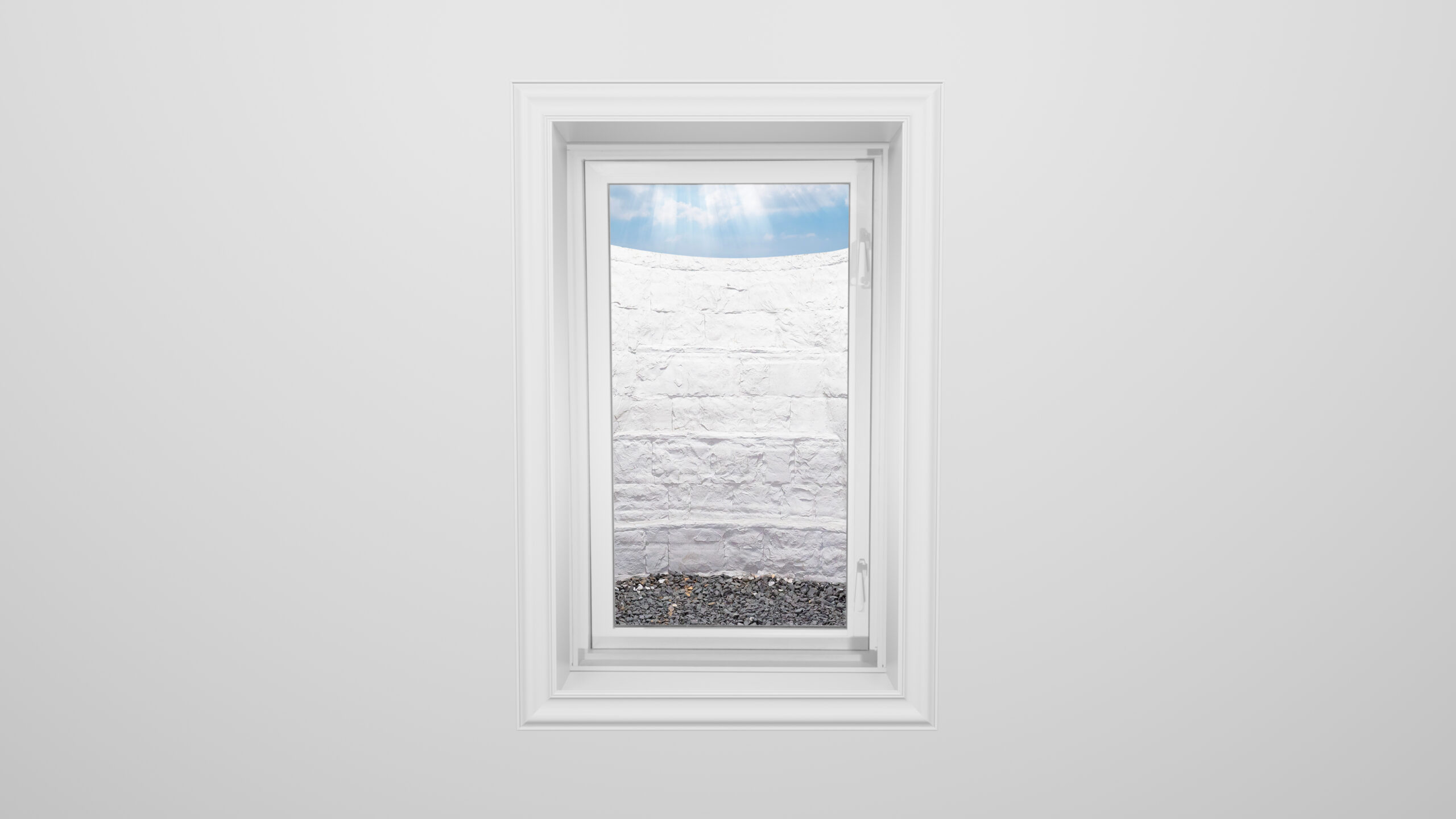 Egress Pros egress window well product photography by James Ryan Creative