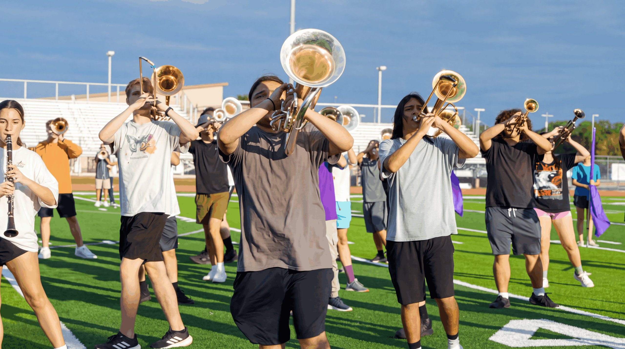 Metallica Marching Band Competition high-energy performance