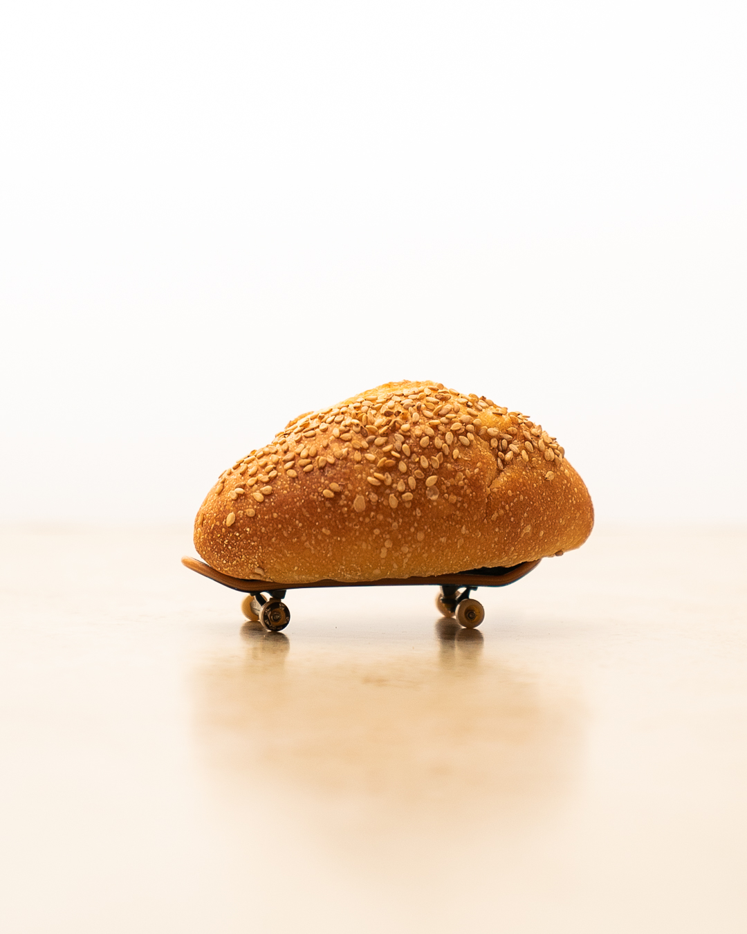Monreale Bread Co artisan sourdough loaf with golden blistered crust