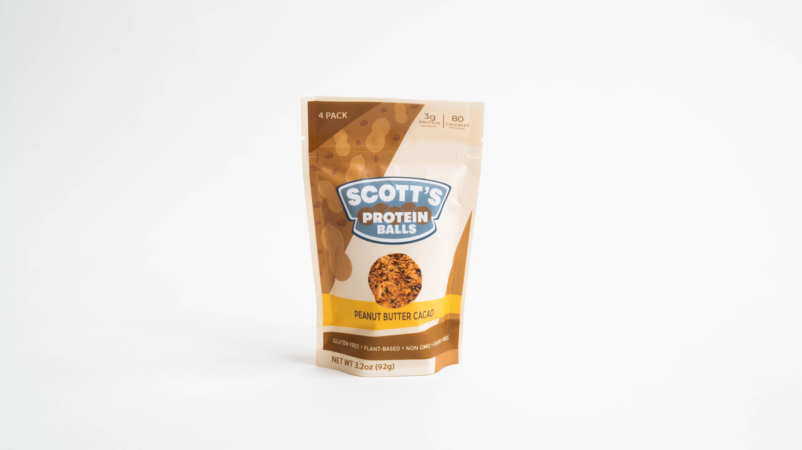 Scott's Protein Balls packaging and studio food shoot
