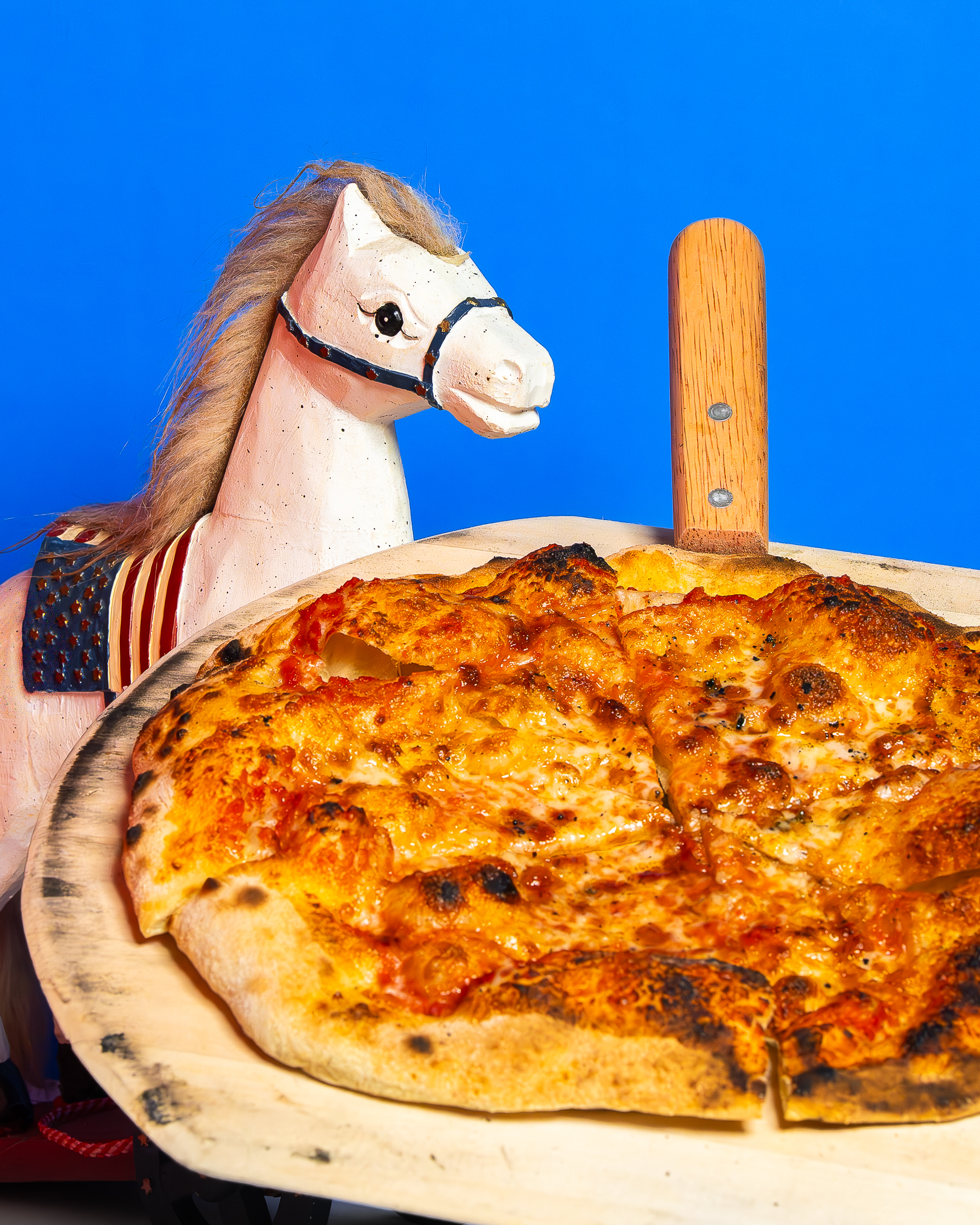 Long Island Pizza Company freshly proofed dough preparation