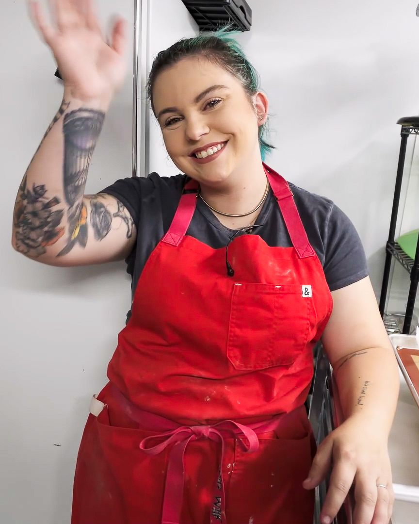 Spilt Milk Bakes bakery product photography for social media