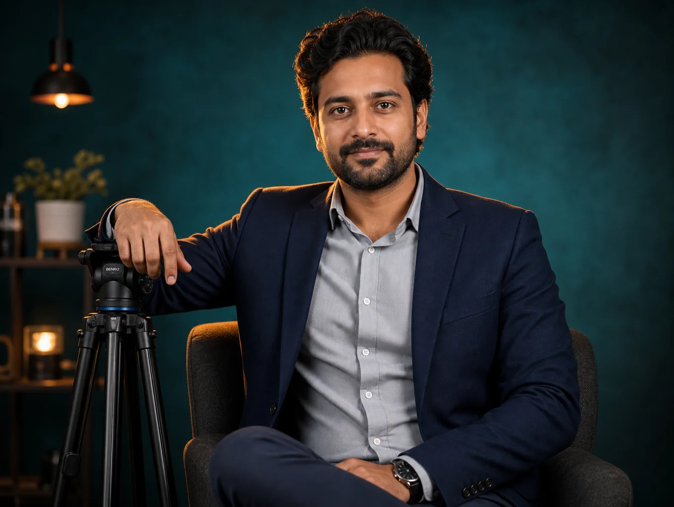 Professional editorial portraits and artist headshots